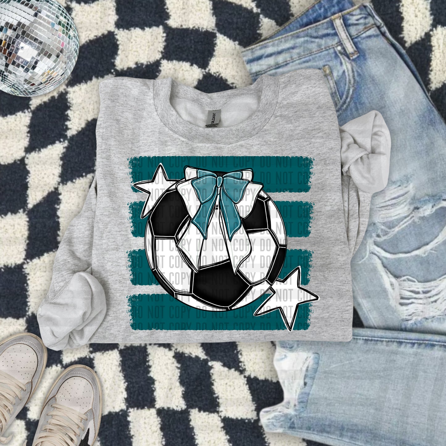 SOCCER BOW CC 2608-0011 - Color Dropdown Digital Download 300DPI PNG FILE
