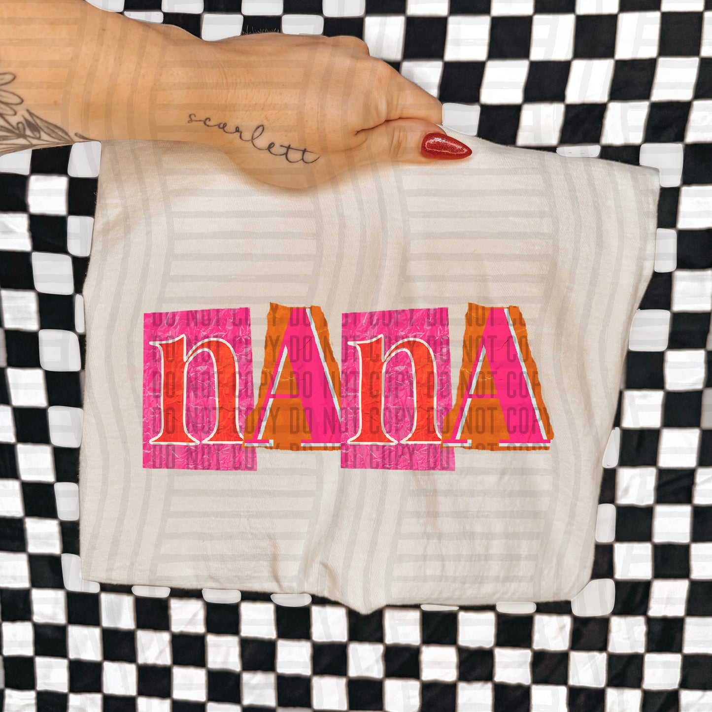 Retro Magazine NAMES - DROPDOWN + CUSTOM - Digital Download 300DPI PNG FILE