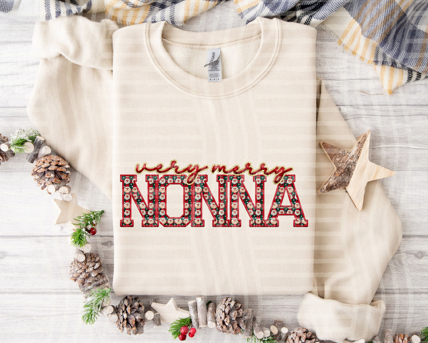 Very Merry (Santa) NAMES - Custom + Dropdown 300 DPI digital download