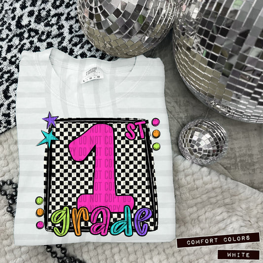 GRADES - Bright & Preppy- Digital download 300DPI PNG FILE