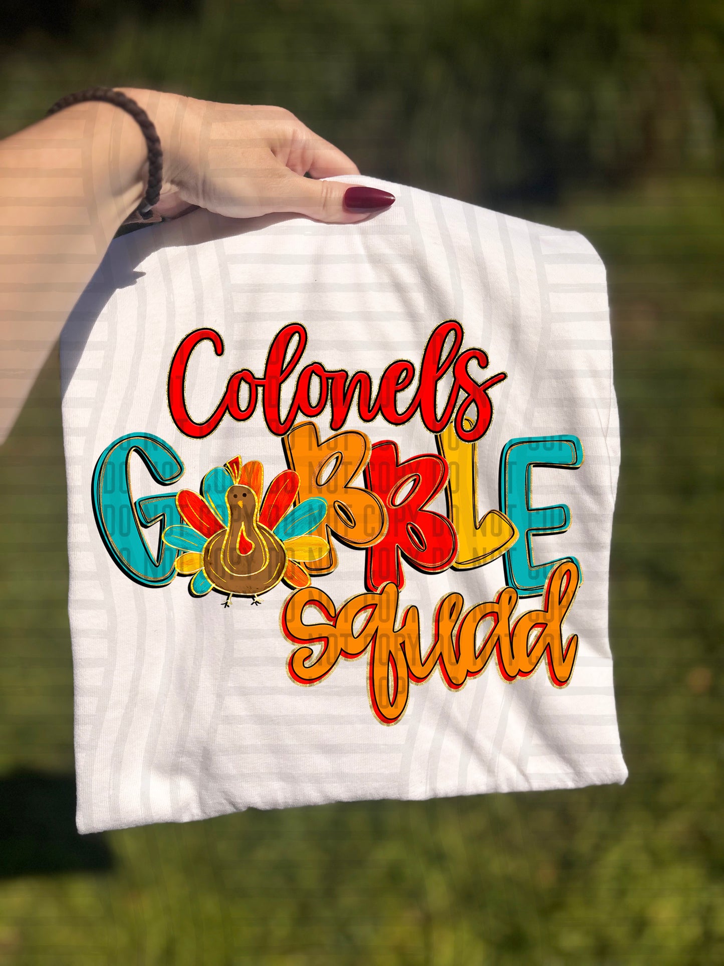 GOBBLE SQUAD MASCOTS - 300 dpi Digital Download