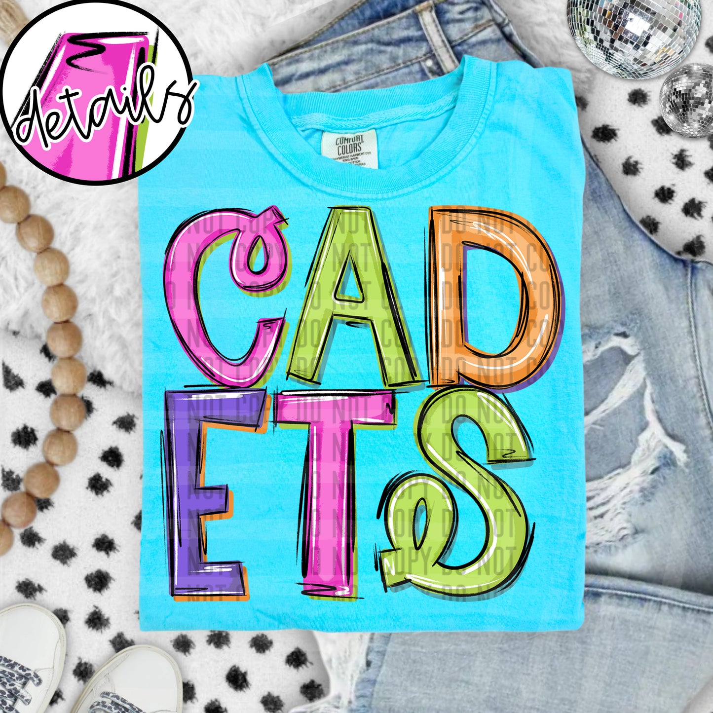 Neon Barbie Stacked - Custom + DROPDOWN - 300 DPI digital download