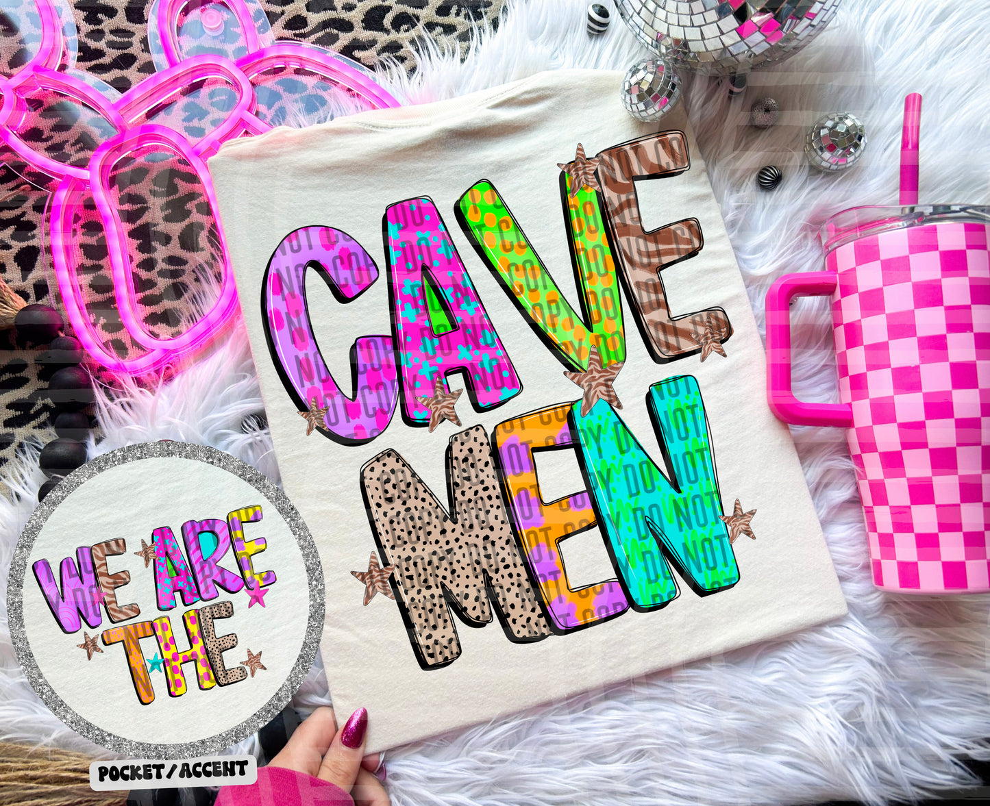 Funky Mix Up - Optional POCKET - Custom + Dropdown  - 300 dpi Digital Download