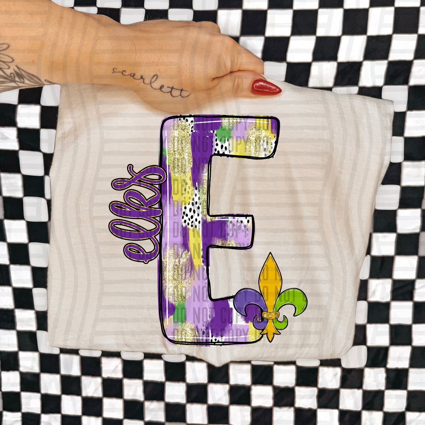 Mardi Mascots Custom + Dropdown  - 300 dpi Digital Download