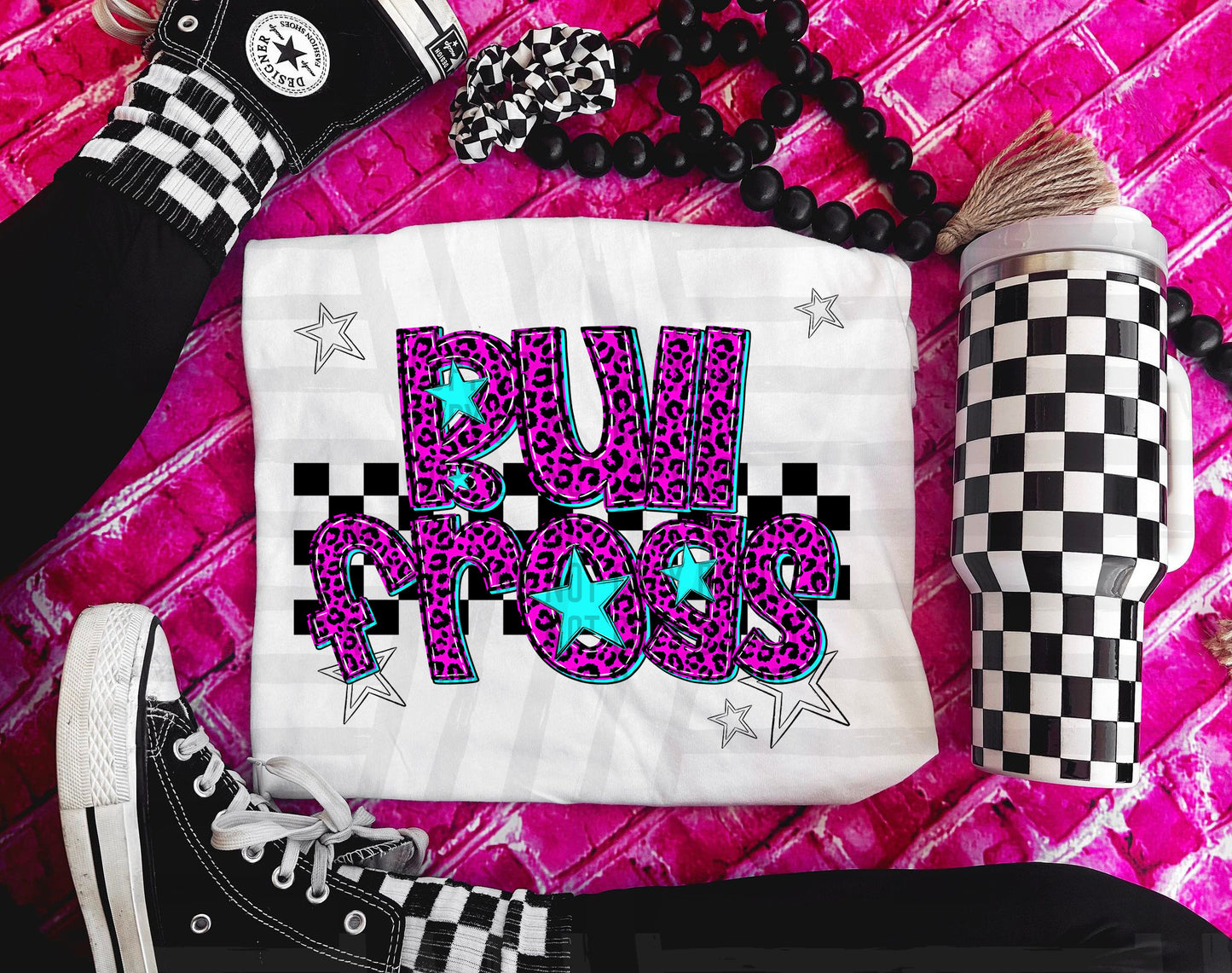 Pink checks - Dropdown + CUSTOM - Digital Download 300DPI PNG FILE