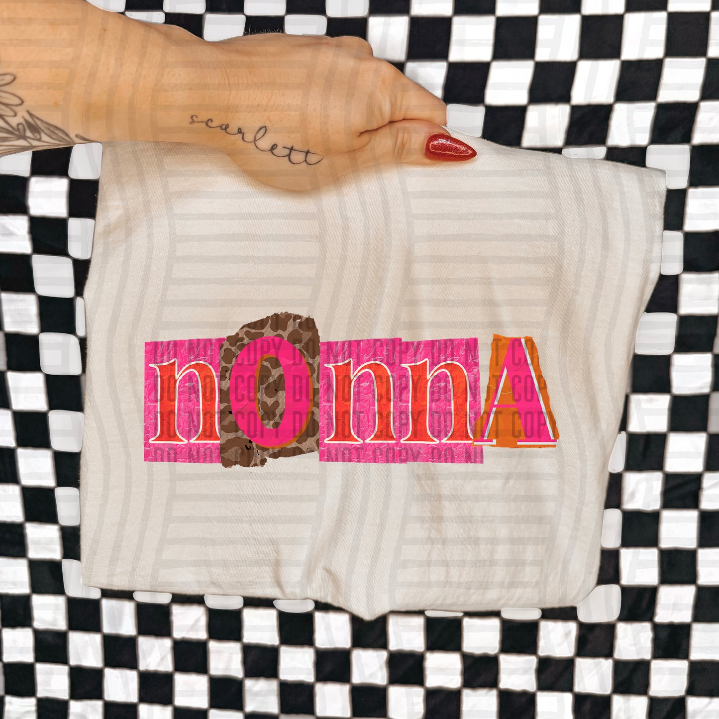 Retro Magazine NAMES - DROPDOWN + CUSTOM - Digital Download 300DPI PNG FILE