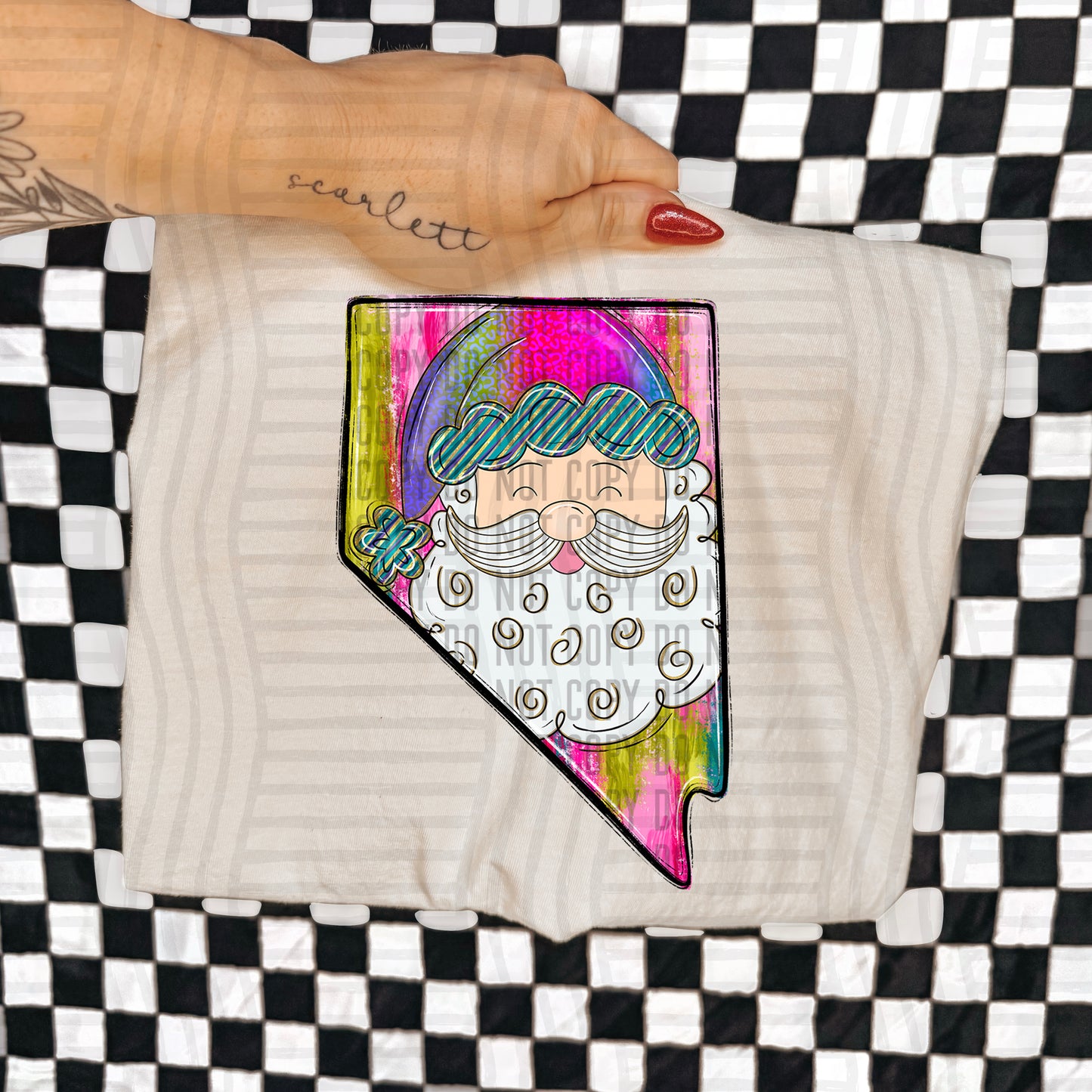 PICK A STATE - SANTA STATES - Digital download 300DPI PNG FILE