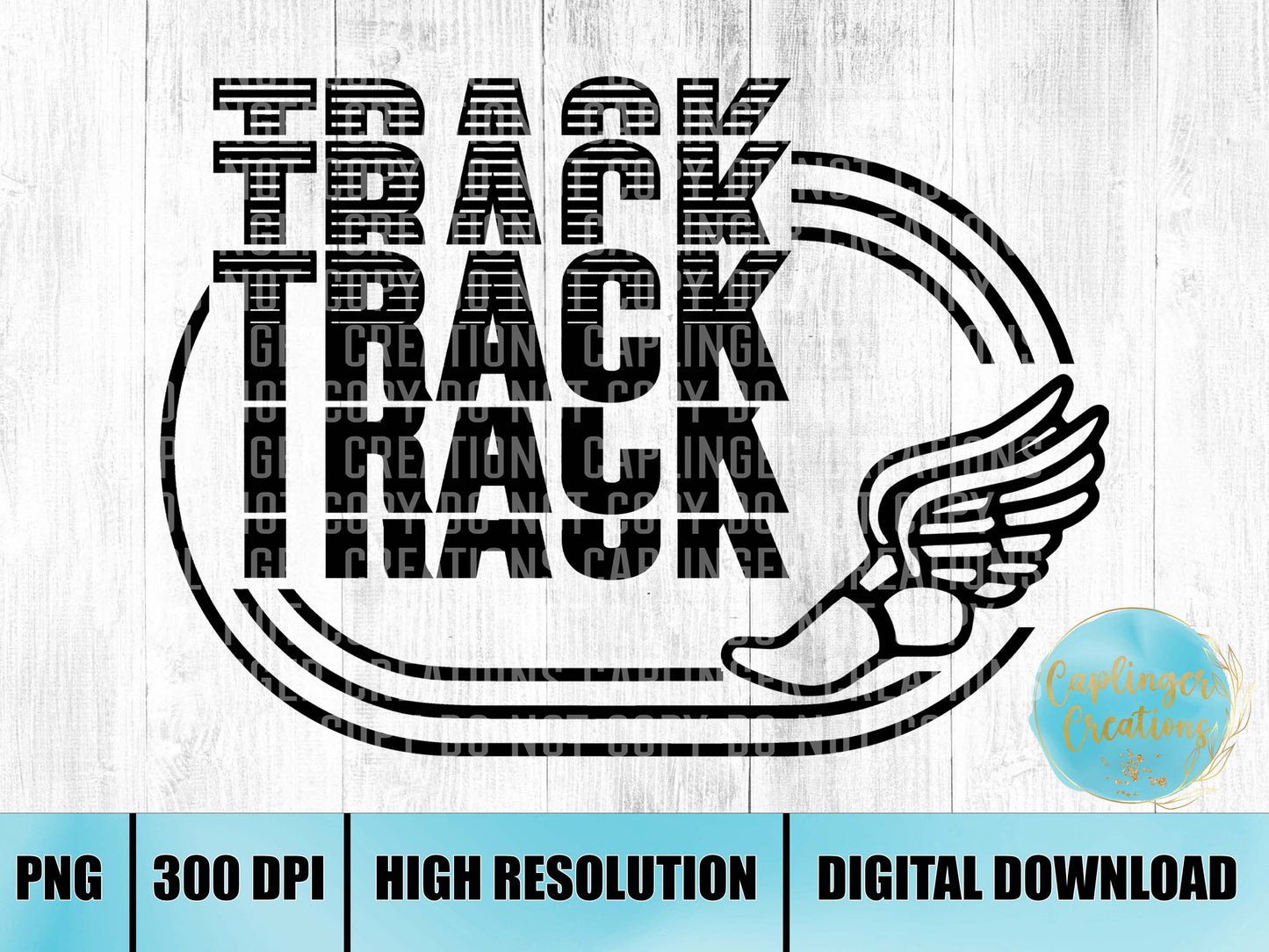 Track and Field repeat- Digital download 300DPI PNG FILE