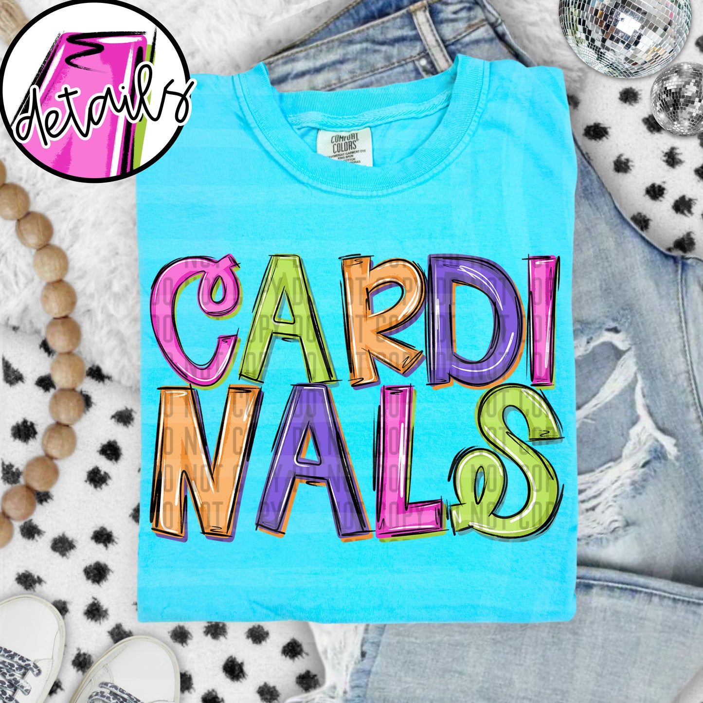 Neon Barbie Stacked - Custom + DROPDOWN - 300 DPI digital download