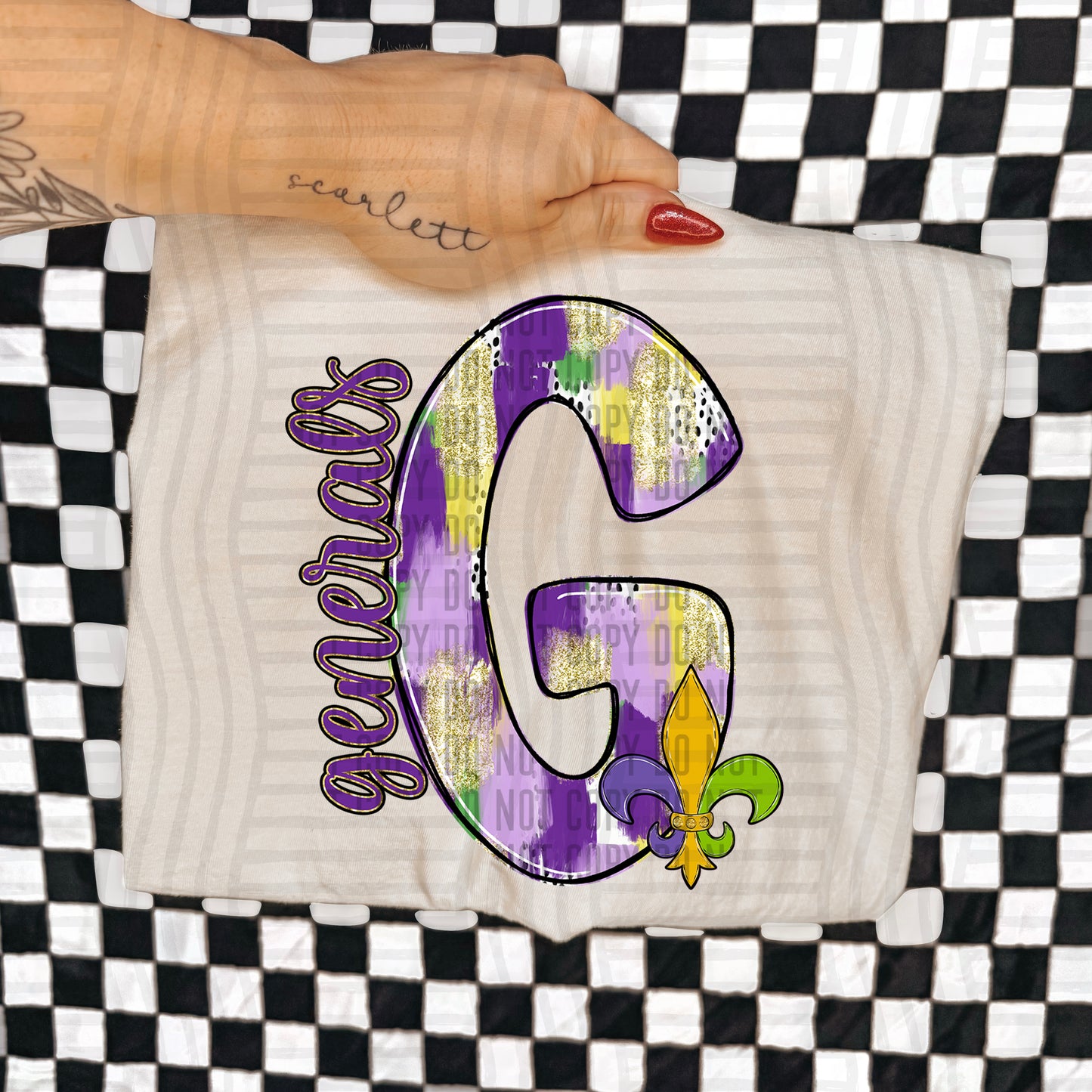 Mardi Mascots Custom + Dropdown  - 300 dpi Digital Download