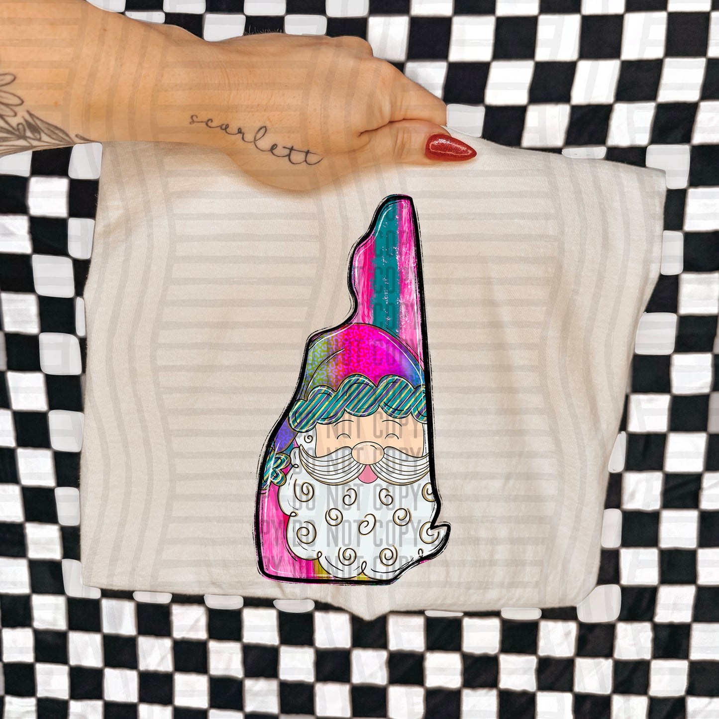 PICK A STATE - SANTA STATES - Digital download 300DPI PNG FILE