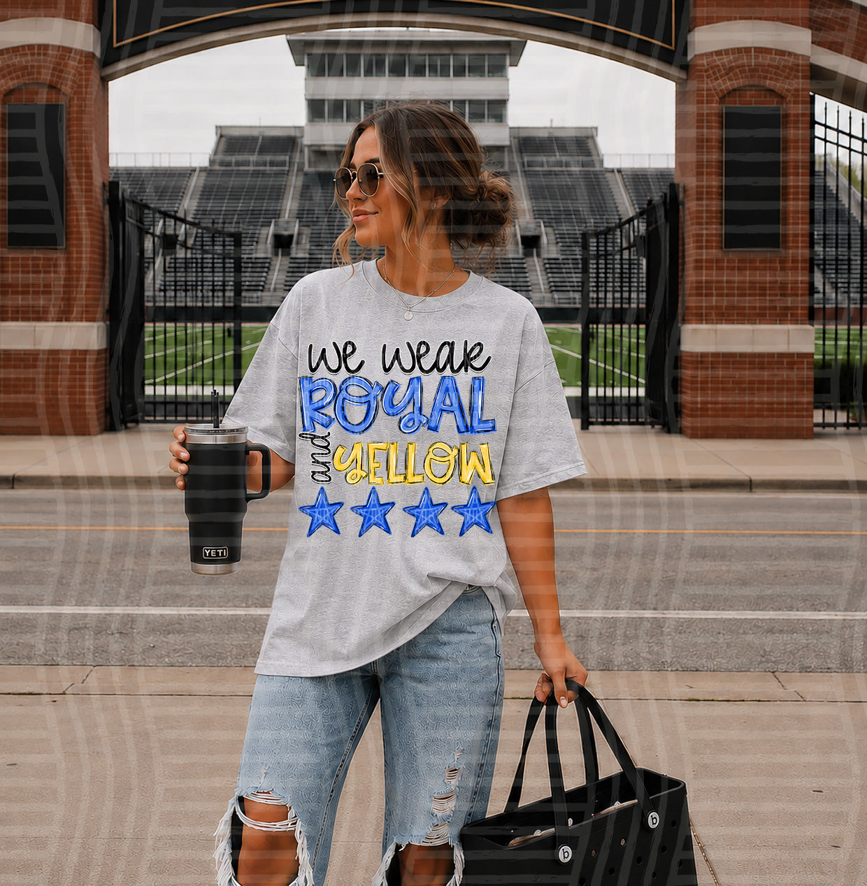 We Wear COLORS - Custom + DROPDOWN - 300 DPI digital download