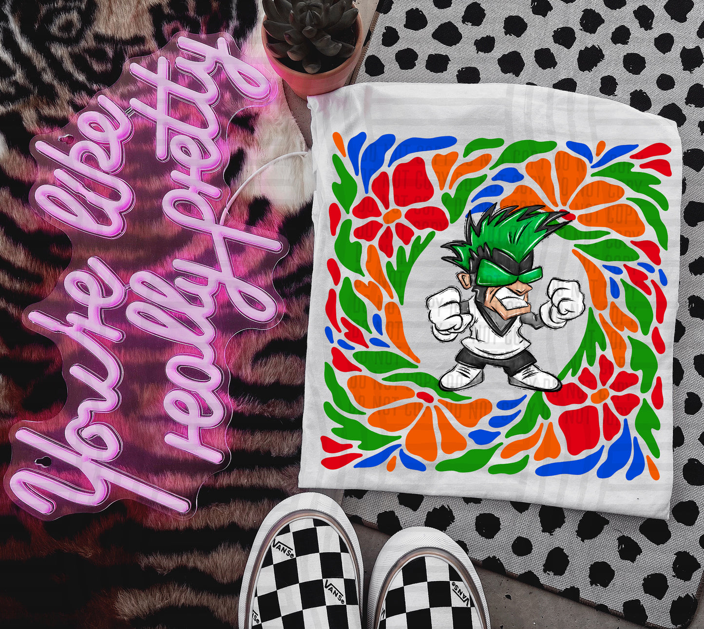 RETRO FLORAL MASCOT HEADS BUNDLE 74 DIGITALS :) - Digital download 300DPI PNG FILE