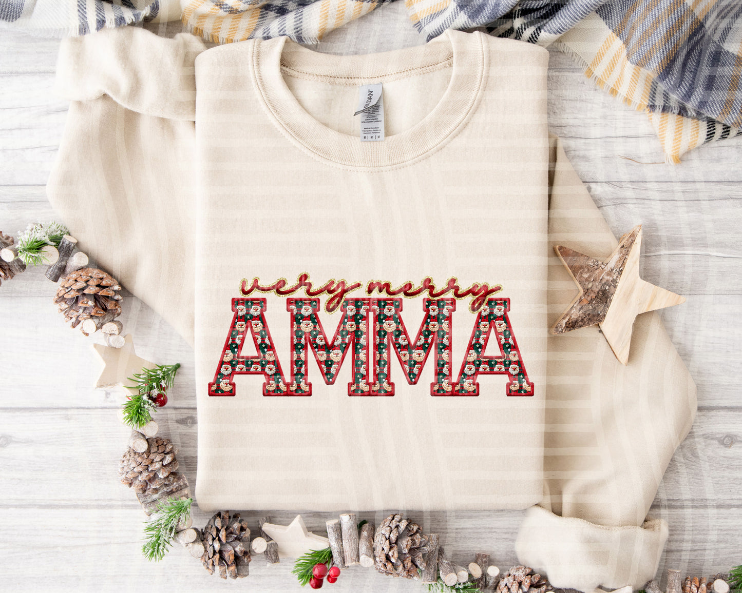 Very Merry (Santa) NAMES - Custom + Dropdown 300 DPI digital download