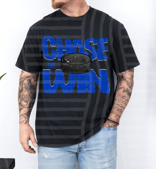Chase the Win HOCKEY - Color Dropdown Digital Download 300DPI PNG FILE