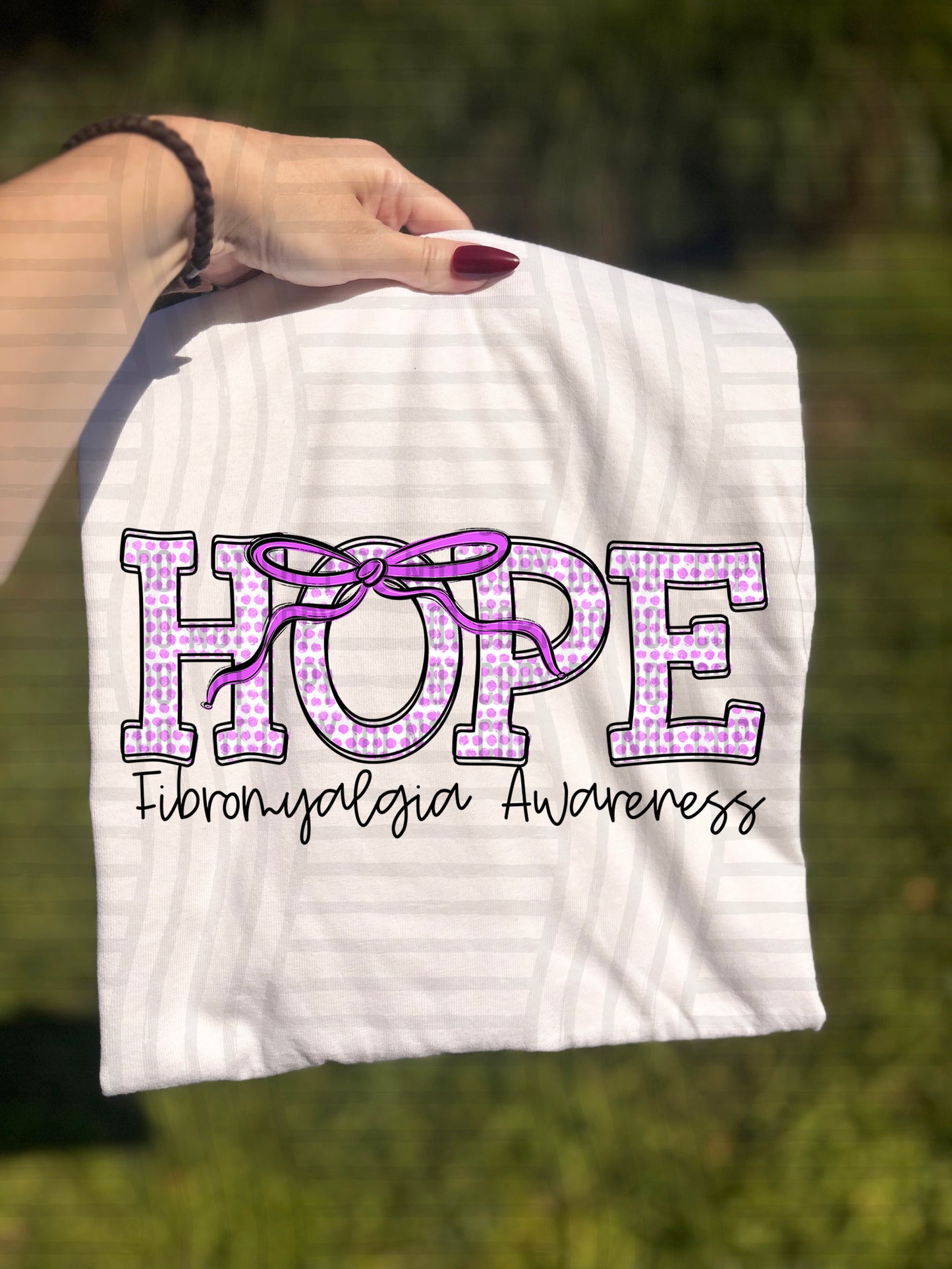 Fibromyalgia Awareness - 300DPI PNG FILE