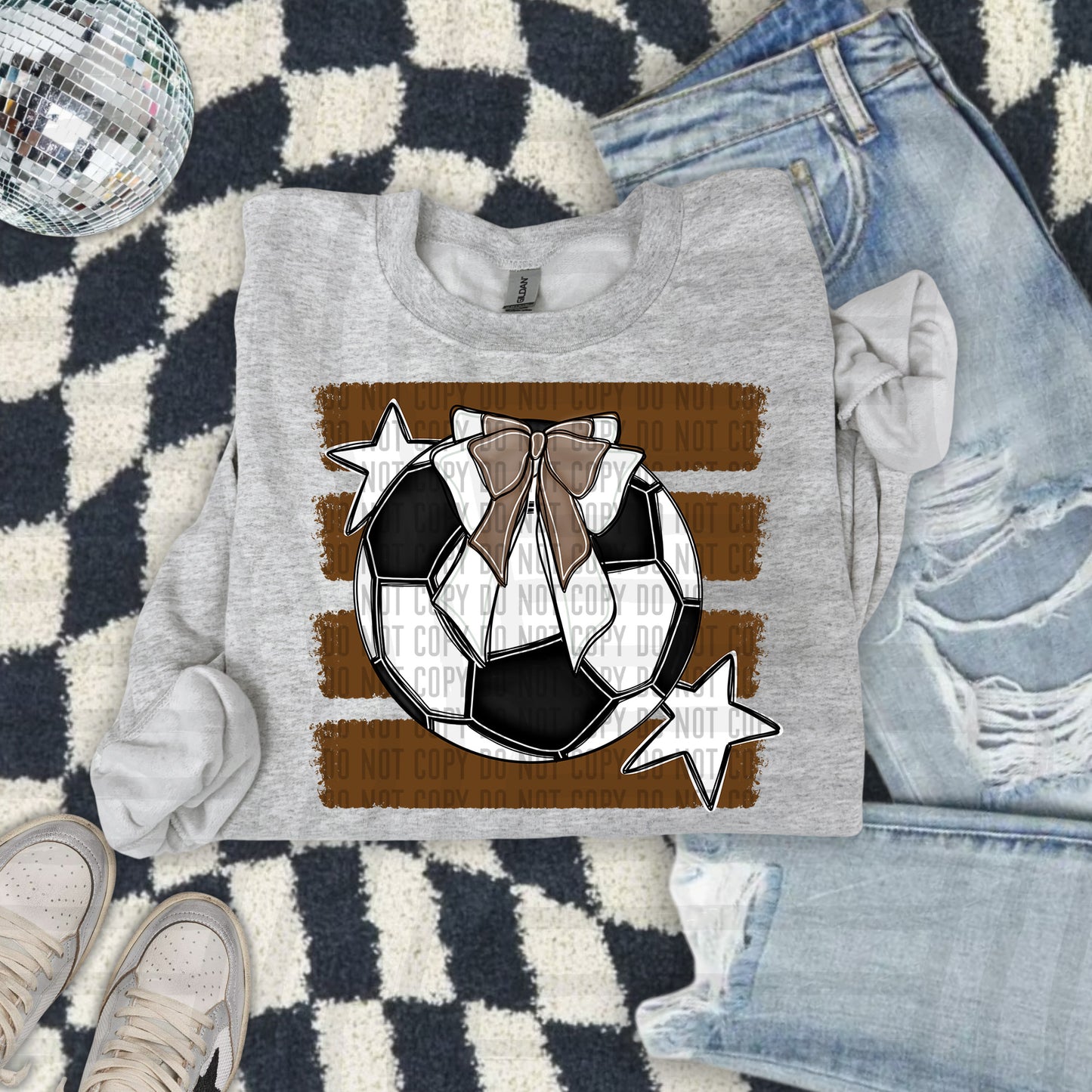 SOCCER BOW CC 2608-0011 - Color Dropdown Digital Download 300DPI PNG FILE