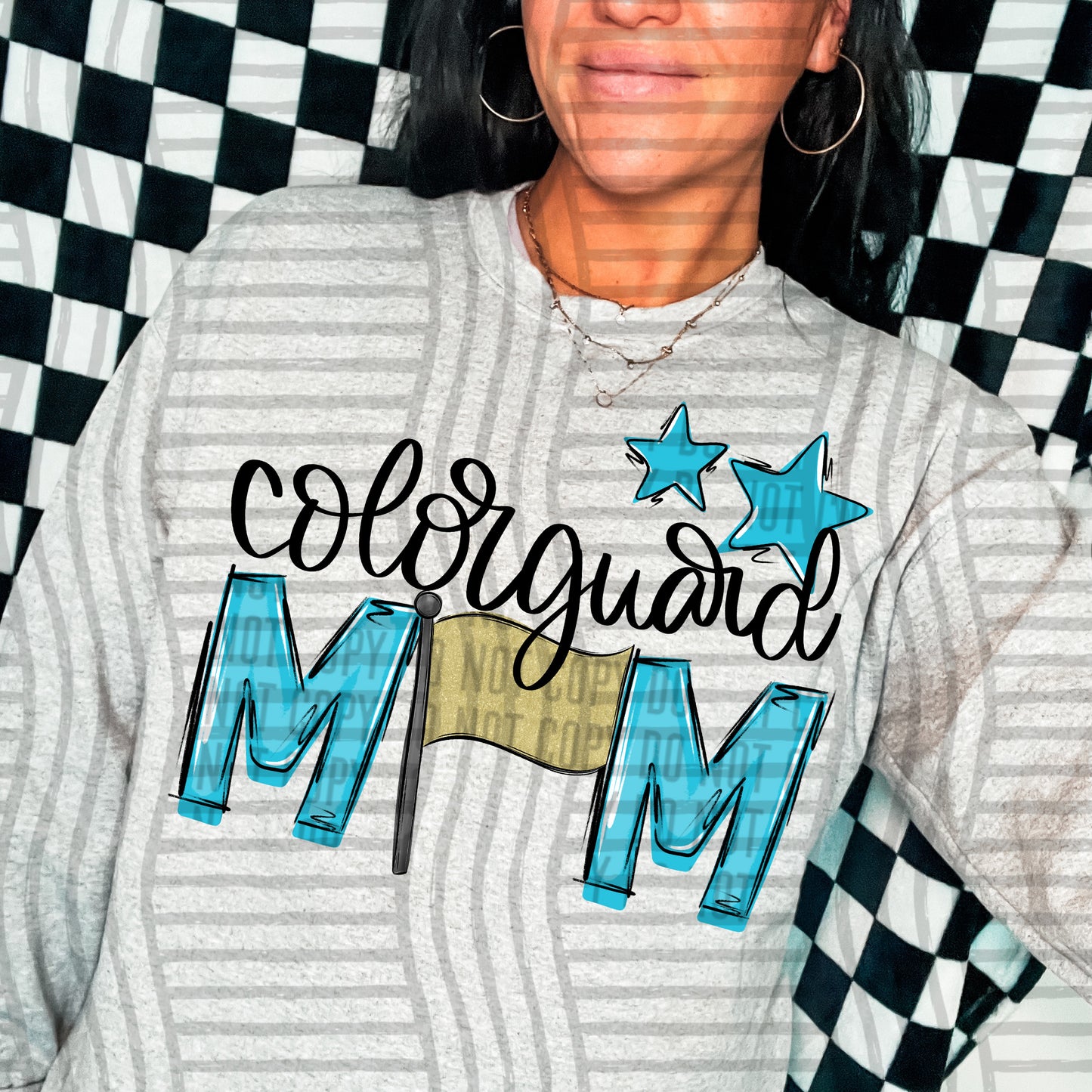 Colorguard Mom - Color Dropdown Digital Download 300DPI PNG FILE