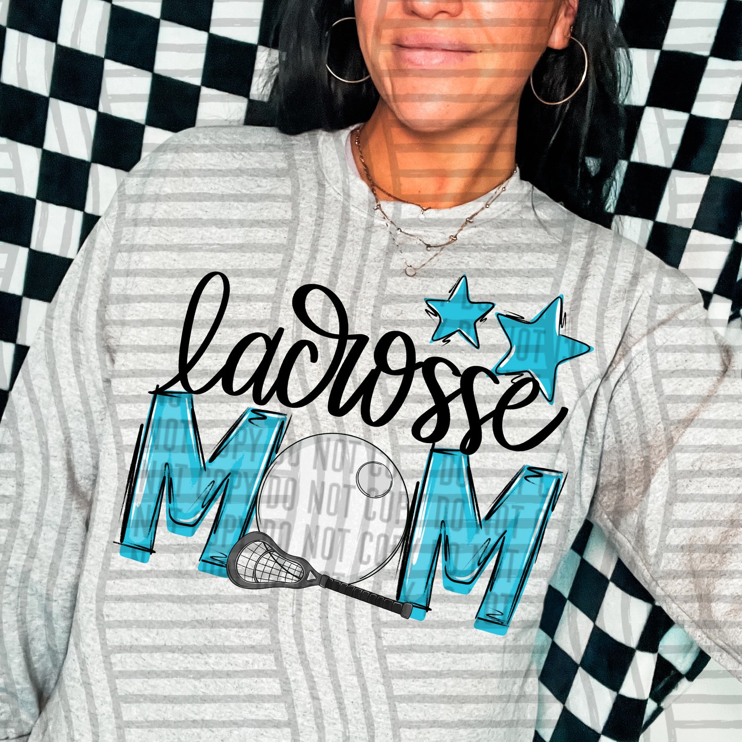 Lacrosse Mom - Color Dropdown Digital Download 300DPI PNG FILE
