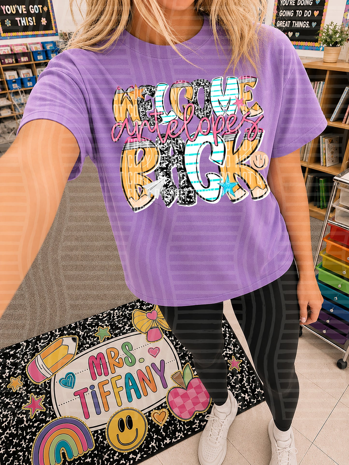Welcome Back - Custom + DROPDOWN - 300 DPI digital download