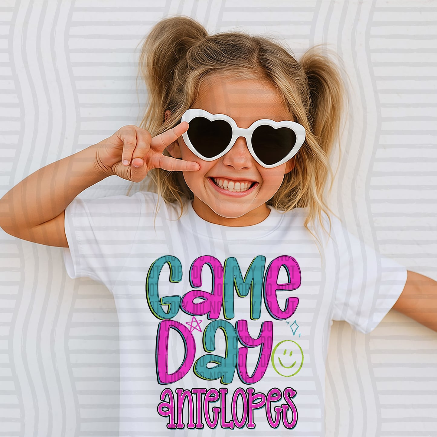 Game Day - Girly -  Custom + DROPDOWN - 300 DPI digital download