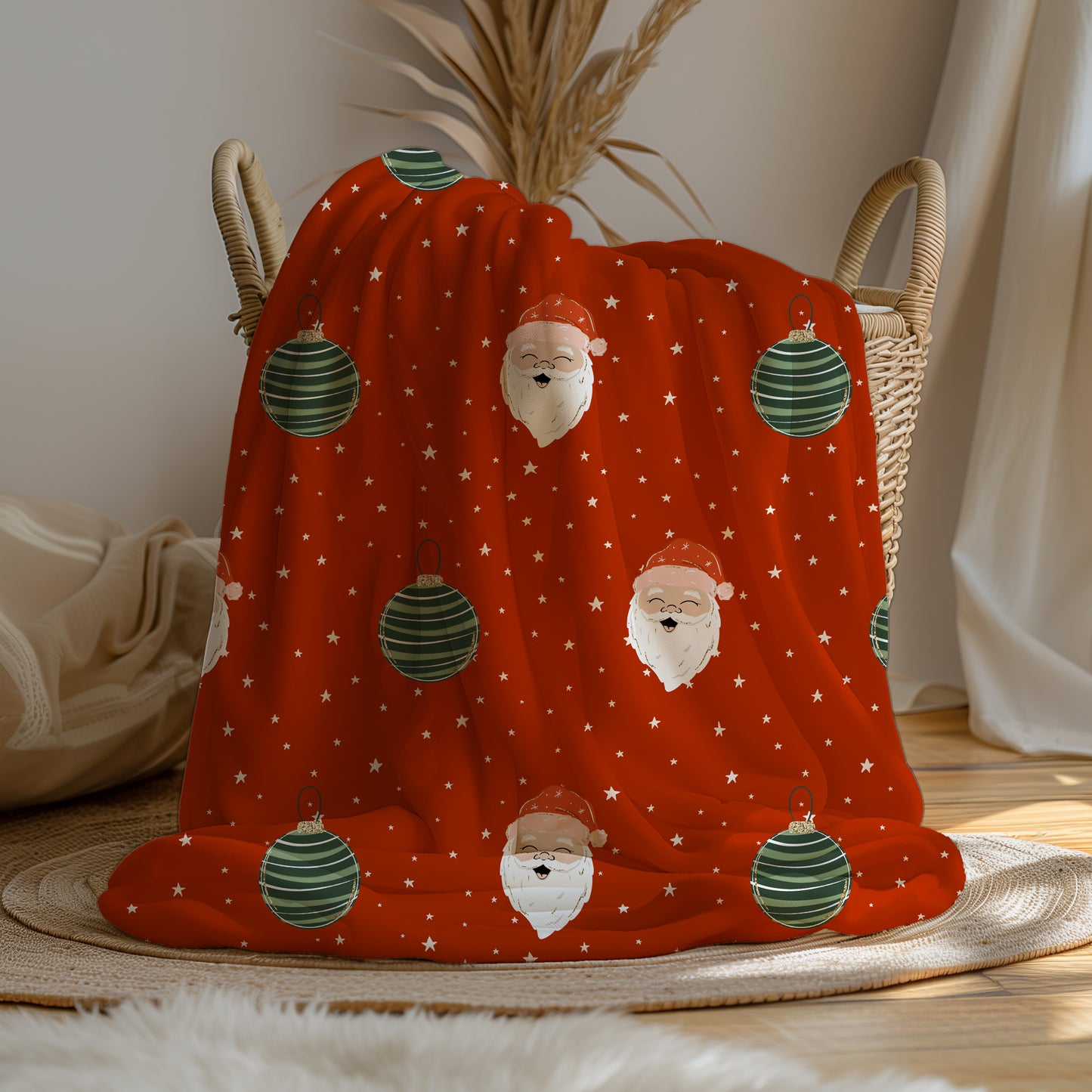 Simple Christmas - Seamless Digital Papers - 4 pack - Digital download 300DPI PNG FILE