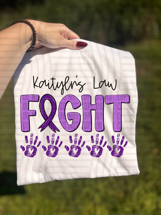 Kaitlyn's Law awareness - 300DPI PNG FILE