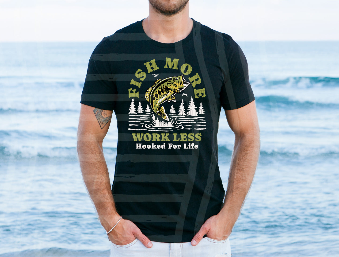 FISHING - Choose DESIGN - Digital Download 300DPI PNG FILE