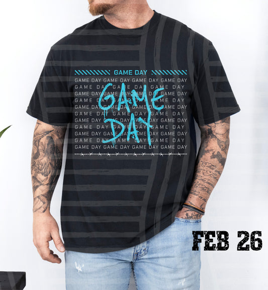 Game Day repeat - Color Dropdown Digital Download 300DPI PNG FILE