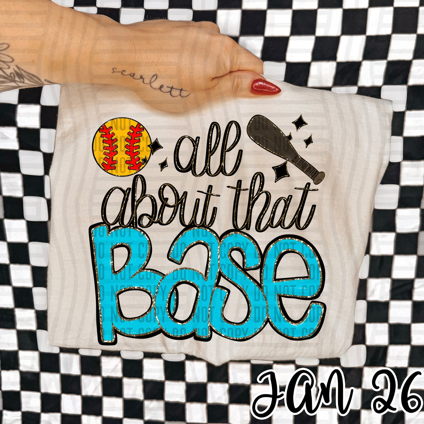 All about that Base- (SOFTBALL) Color Dropdown Digital Download 300DPI PNG FILE