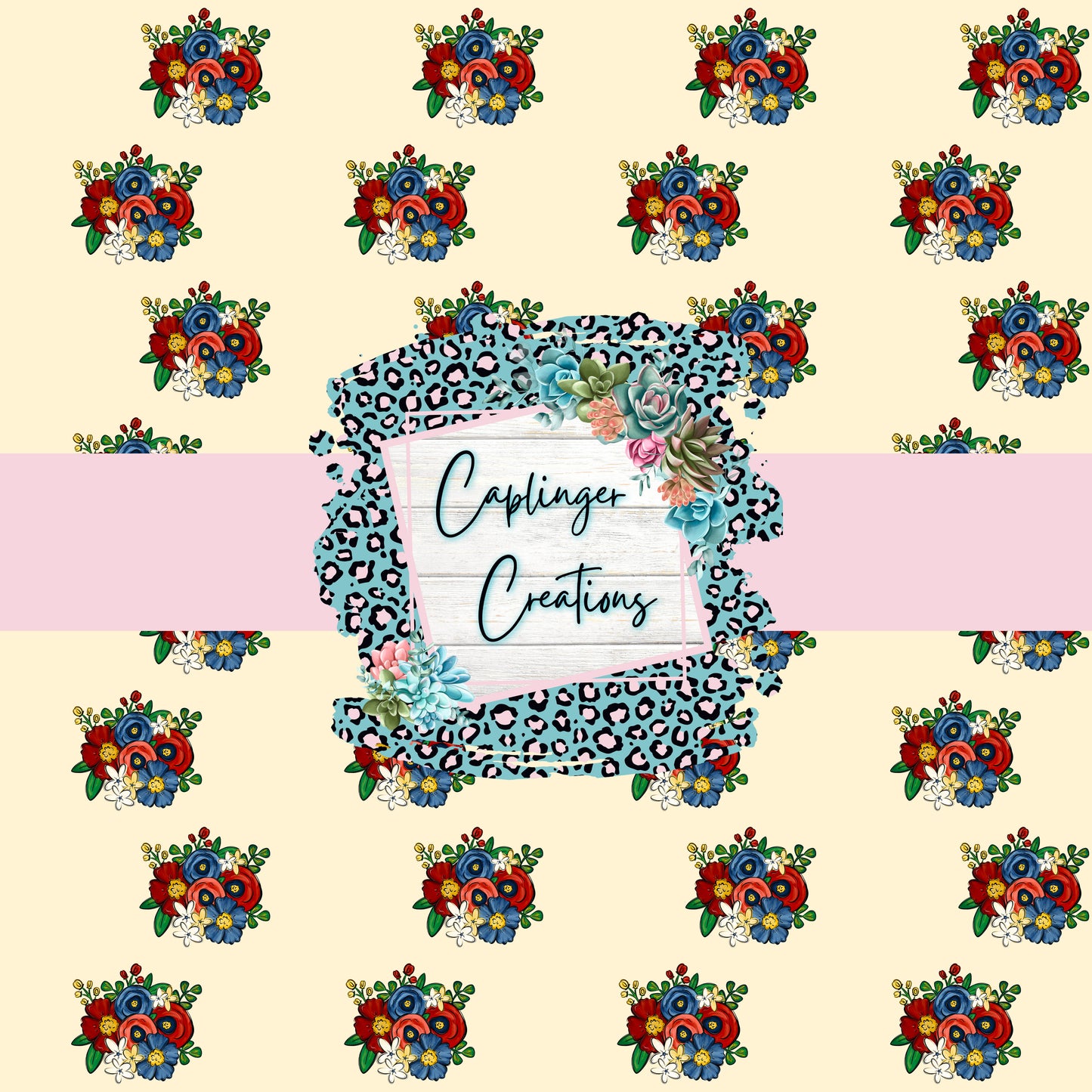 Digital Paper Pack -American Floral - Digital download 300DPI PNG FILE