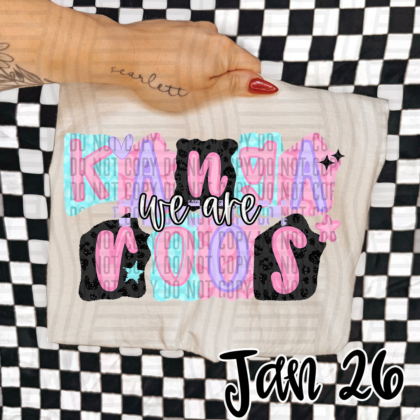 Pink Chaos - Custom + DROPDOWN - 300 DPI digital download