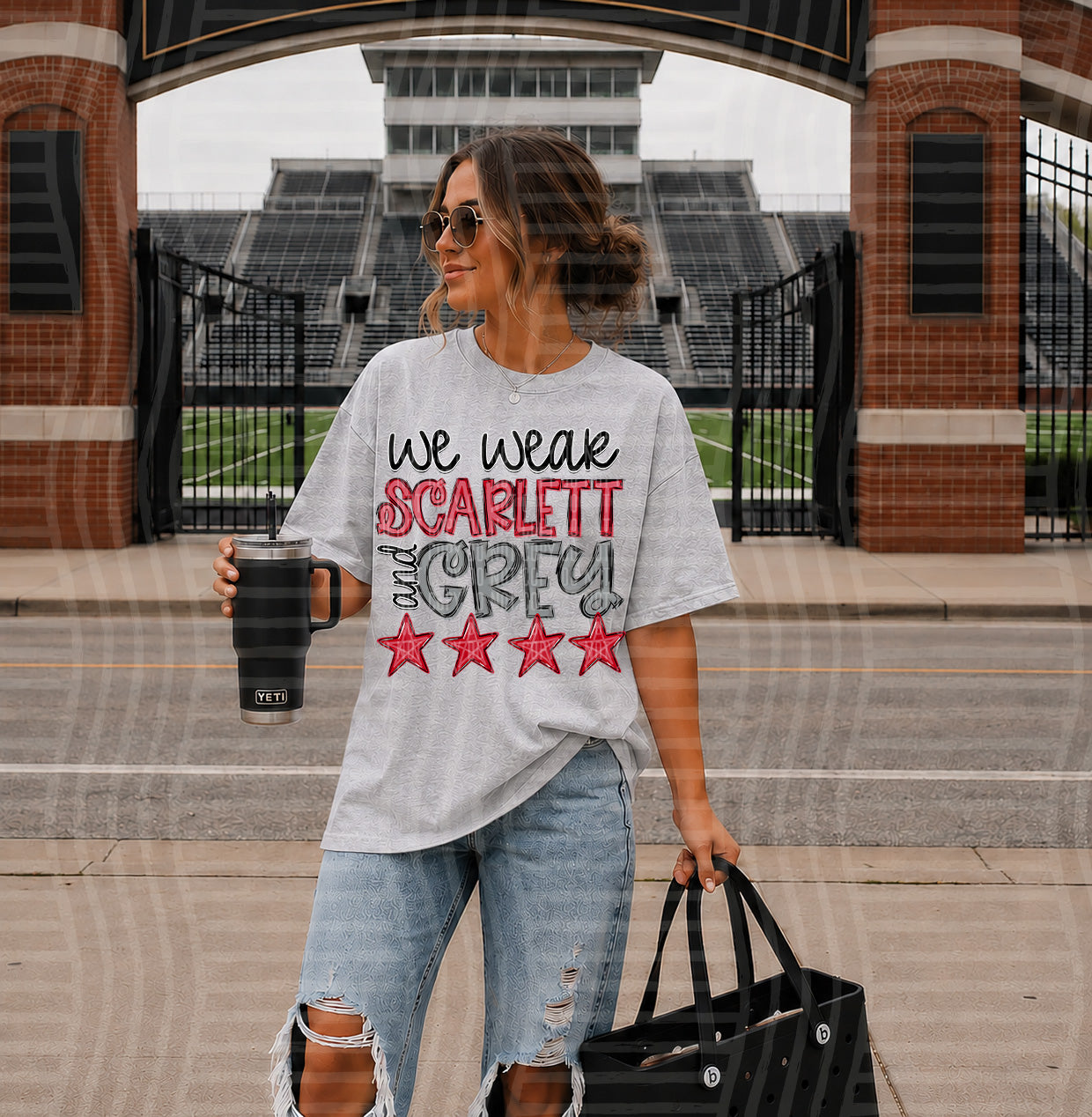 We Wear COLORS - Custom + DROPDOWN - 300 DPI digital download