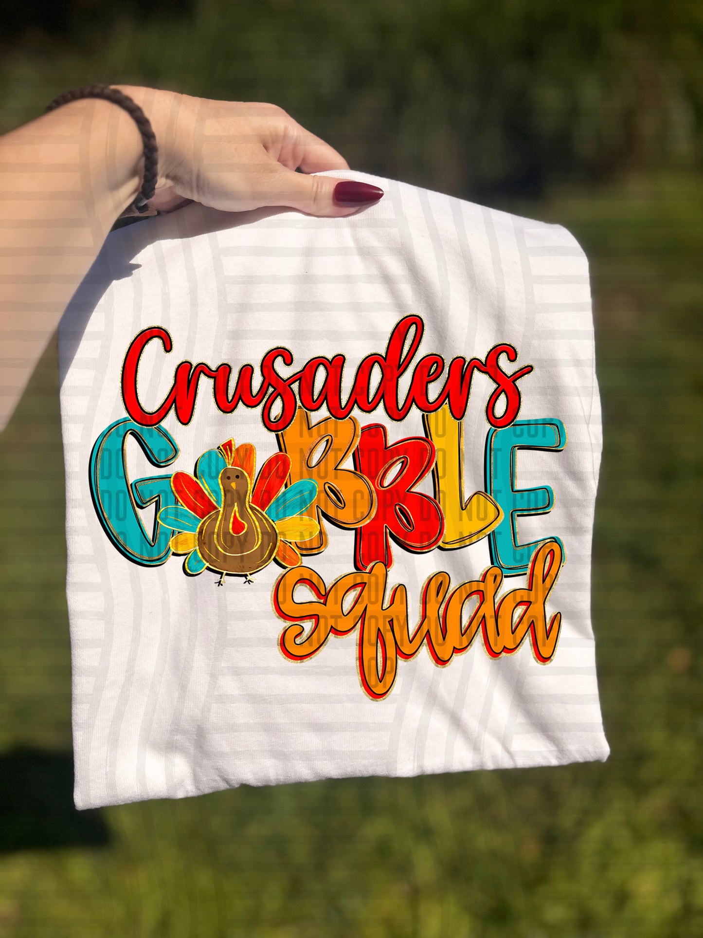 GOBBLE SQUAD MASCOTS - 300 dpi Digital Download