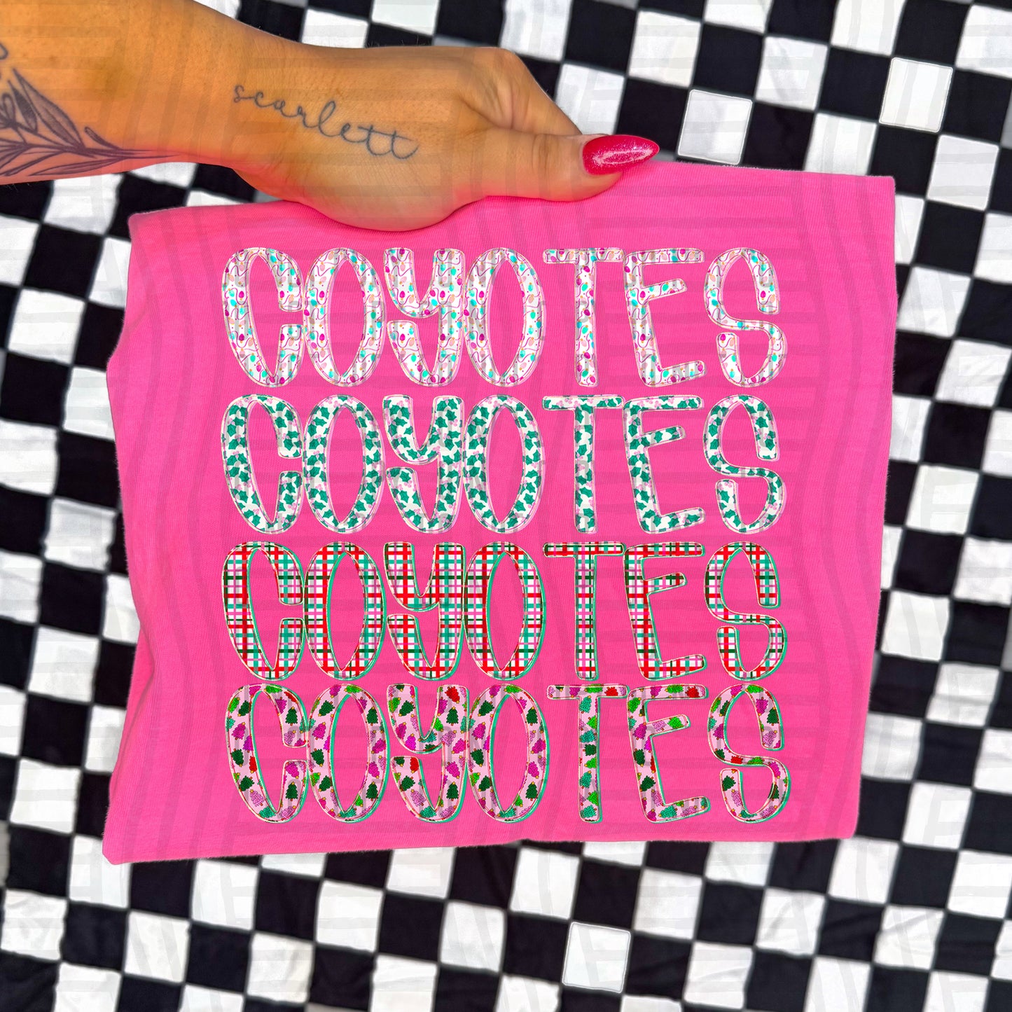 Twinkle Tinsel stacked - Dropdown - 300 DPI Digital download