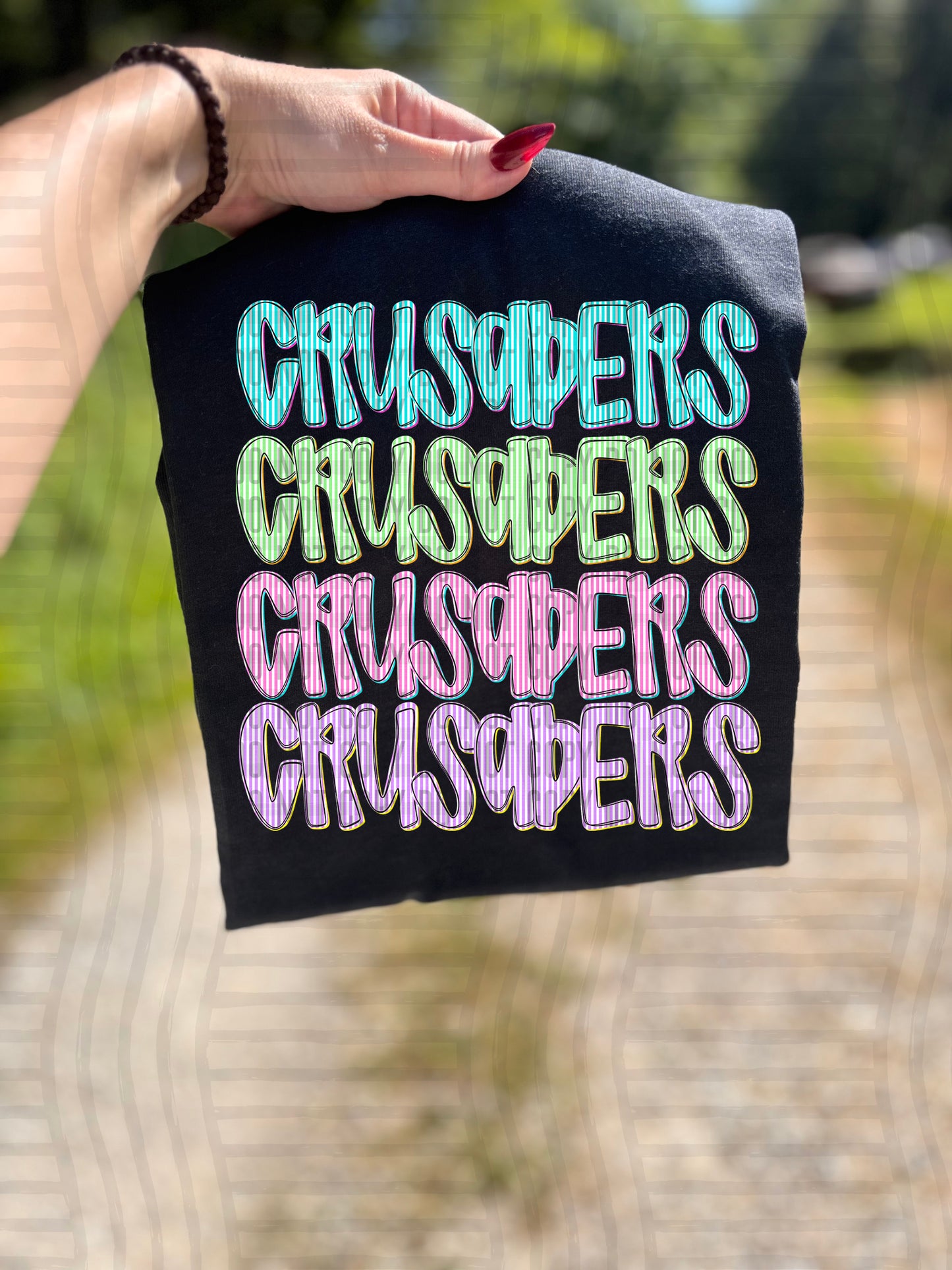 SEERSUCKER tri/quad stacked - Dropdown - Digital Download 300DPI PNG FILE
