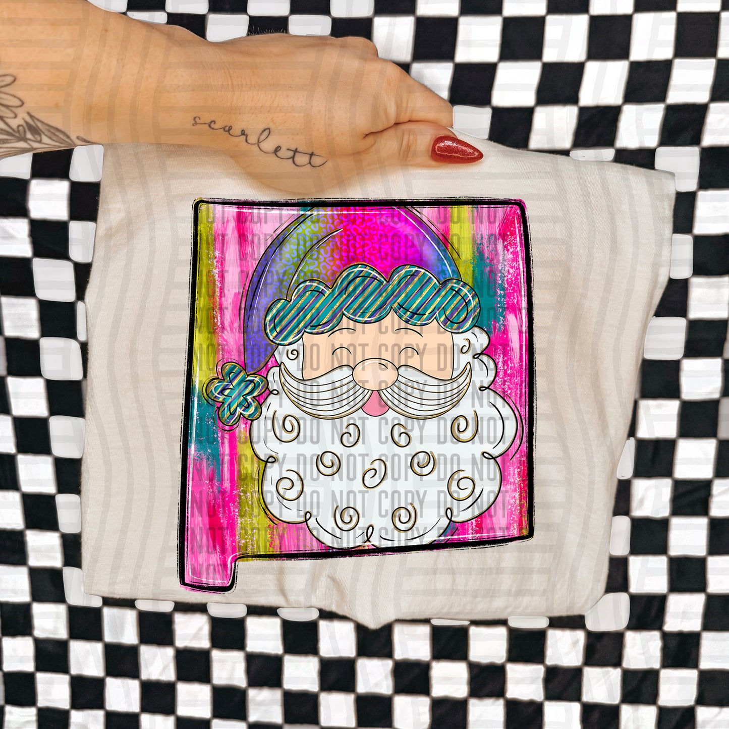 PICK A STATE - SANTA STATES - Digital download 300DPI PNG FILE