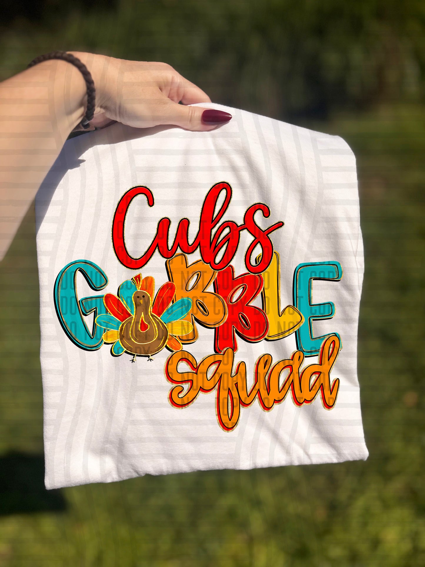 GOBBLE SQUAD MASCOTS - 300 dpi Digital Download