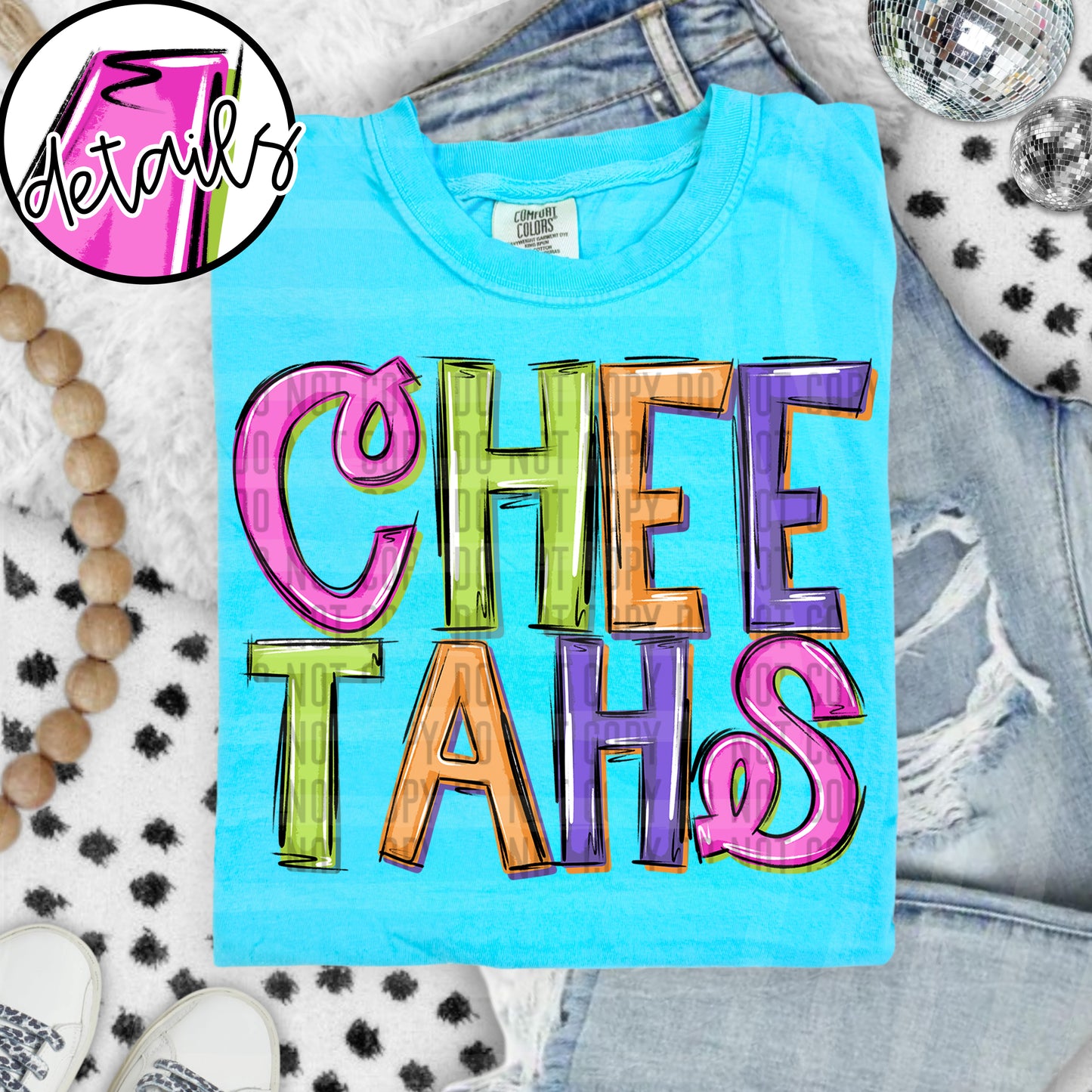 Neon Barbie Stacked - Custom + DROPDOWN - 300 DPI digital download