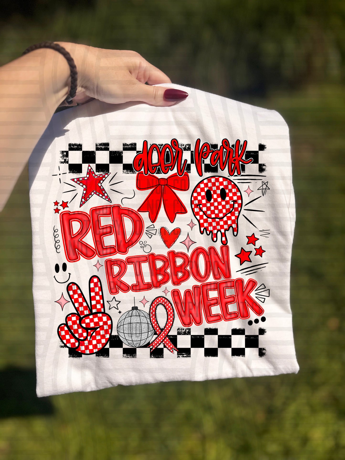 RED RIBBON WEEK - 300 dpi Digital Download