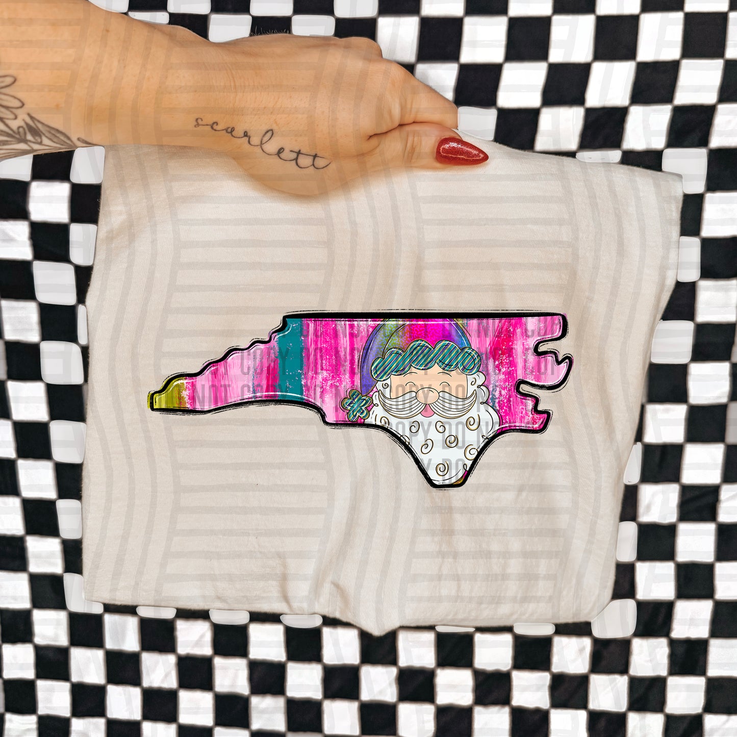 PICK A STATE - SANTA STATES - Digital download 300DPI PNG FILE