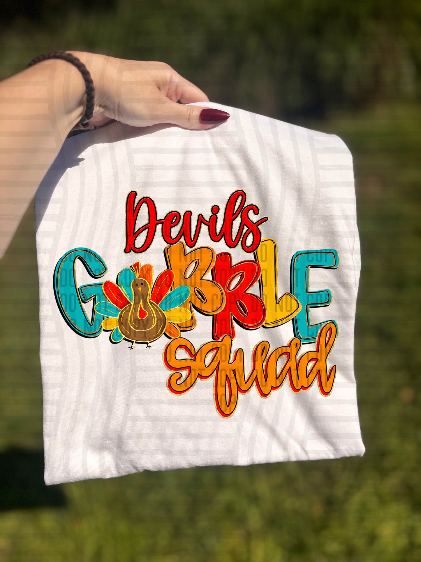 GOBBLE SQUAD MASCOTS - 300 dpi Digital Download