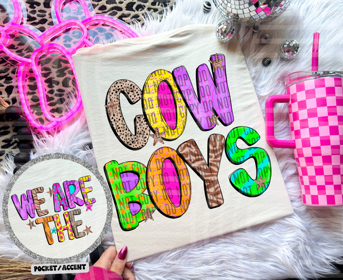 Funky Mix Up - Optional POCKET - Custom + Dropdown  - 300 dpi Digital Download