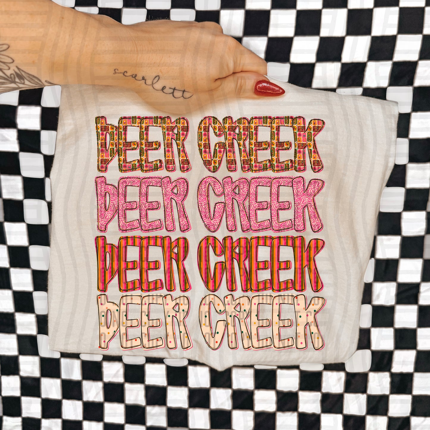 Holly Jolly Cheer Stacked - Dropdown - Digital Download 300DPI PNG FILE