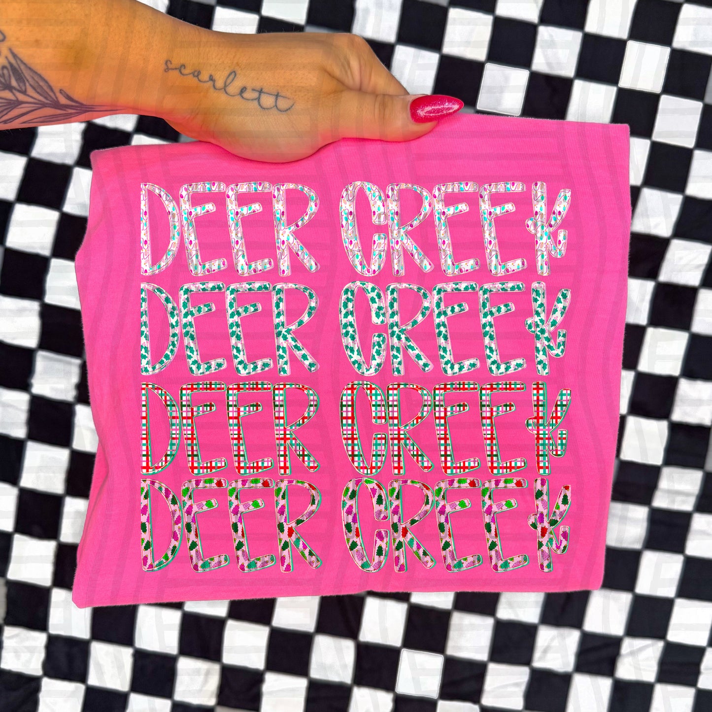 Twinkle Tinsel stacked - Dropdown - 300 DPI Digital download