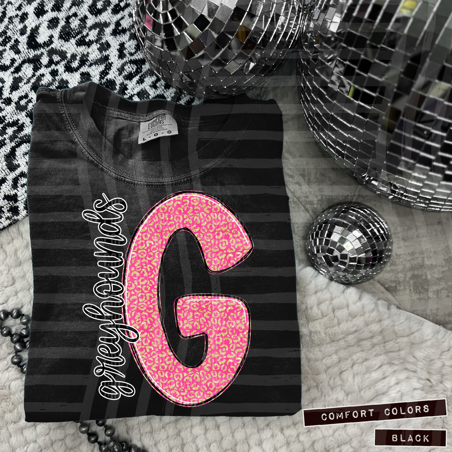 Pink Leopard Single Letter - Dropdown + CUSTOM- Digital Download 300DPI PNG FILE