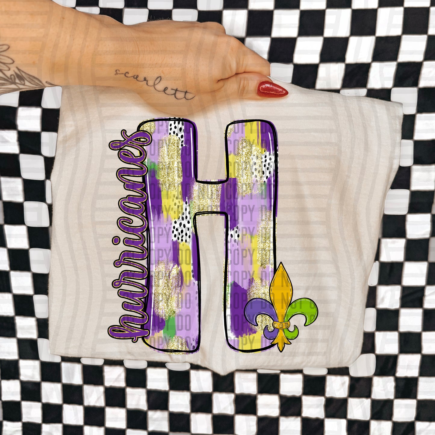 Mardi Mascots Custom + Dropdown  - 300 dpi Digital Download