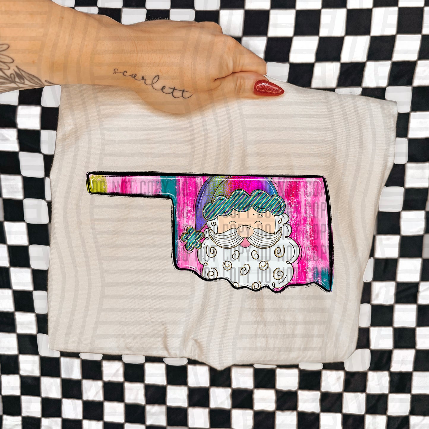 PICK A STATE - SANTA STATES - Digital download 300DPI PNG FILE