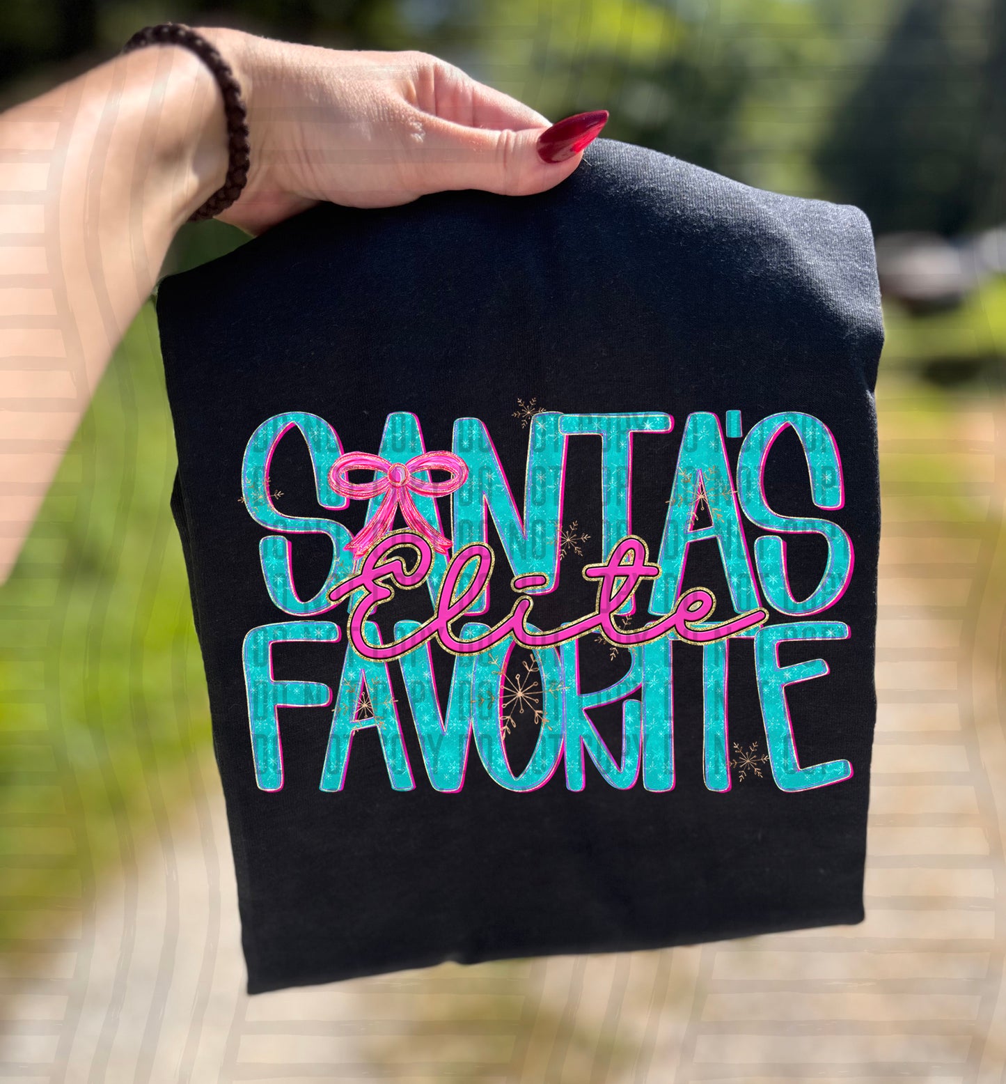 Santa'sFav Mascot Dropdown - Digital Download 300DPI PNG FILE