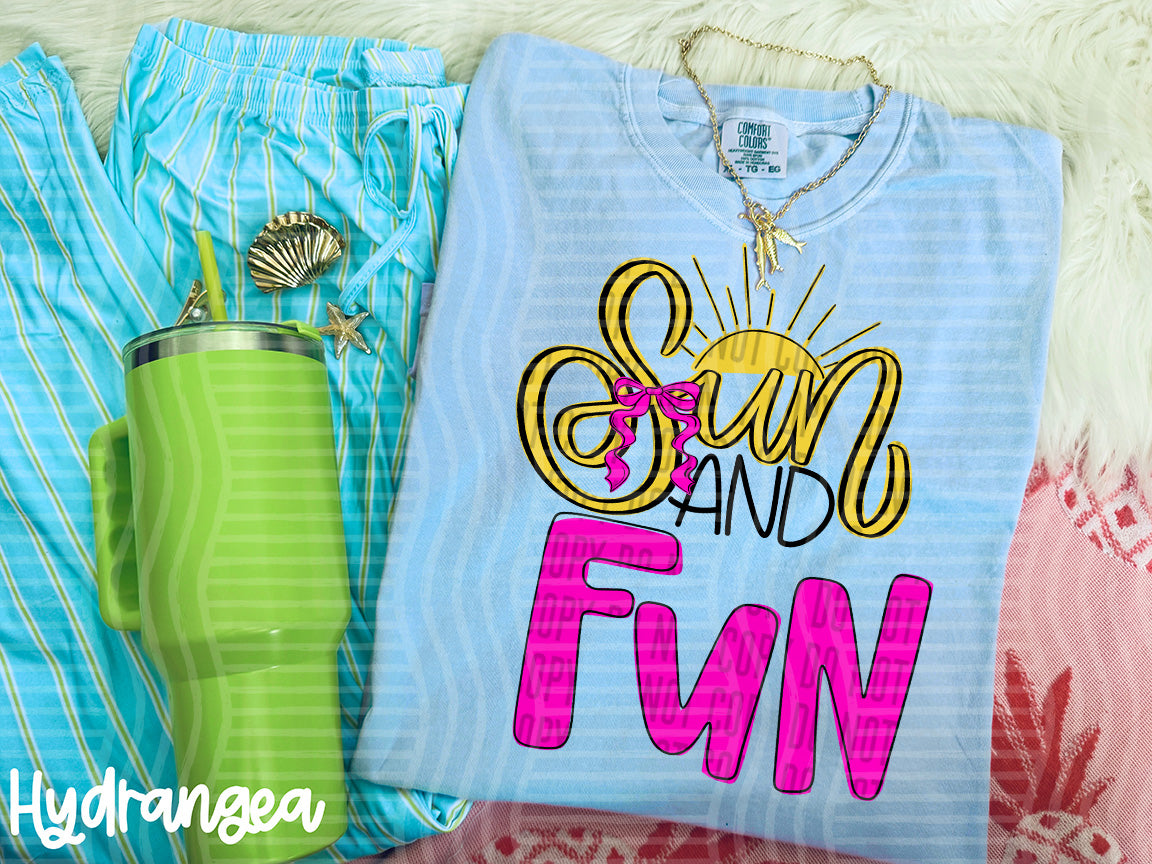 Sun and Fun -  Digital Download 300DPI PNG FILE